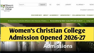 WCC College Chennai Review 2026 💥 Worth It? Fees, Placement & Campus Tour | How to apply? Full demo