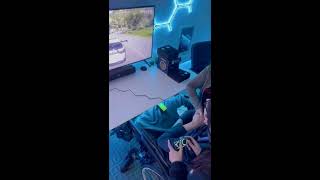 Pádraig is playing Forza Horizon with Byowave's Accessible Controller (March 2024)