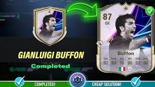 87 OTD Icon Gianluigi Buffon SBC Completed - Cheap Solution \u0026 Tips - FC 25