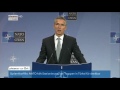 nato verteidigungsminister treffen jens stoltenberg zum syrien konflikt am 08.10.2015