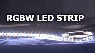 RGBW LED Strip Lights and 4CH DMX Controller SIRS-E