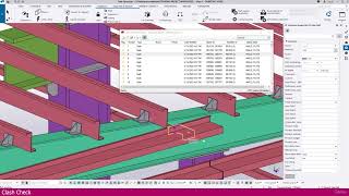 Modeling a Warehouse in Tekla Structure | Part-29 | Clash Check