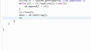 Android Application Development Tutorial 149 Viewing Internet data via StringBuffer
