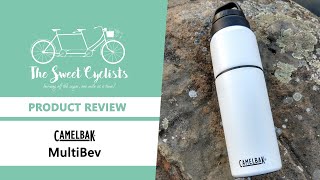 CamelBak MultiBev Insulated Stainless Steel Bottle Review - feat. Removable Travel Cup + Pak Cap