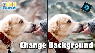 How to Adobe Photoshop Elements Change Background Tutorial for Beginners