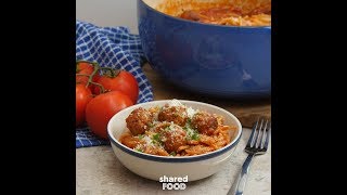 One Pot Spaghetti \u0026 Meatballs