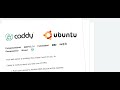 Install Caddy Web Server on Linux Ubuntu 24.04.01 LTS.