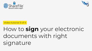 How to sign your electronic documents with right signature