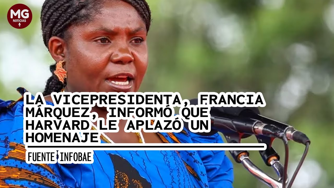 📢 APLAZAN HOMENAJE A FRANCIA MÁRQUEZ, CONFIRMA LA VICEPRESIDENTE - YouTube