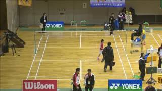 髙橋 和希（神奈川）vs 澤田 修志（北北海道）4年3回戦 全国小学生バド2016