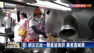 惡！網友狂給一顆星留負評 業者直喊衰－民視新聞