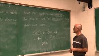 MATH085 Section 1.4 Part 1 Application Problems