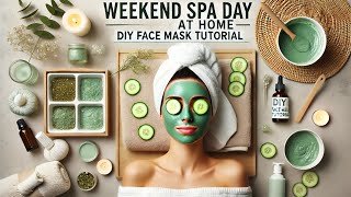 Weekend Spa Day At Home: Easy DIY Face Mask try it today!!