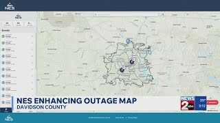 NES enhancing outage map
