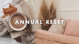 2022 annual reset 🌱 2021 review, system setting, space organization, and annual planning