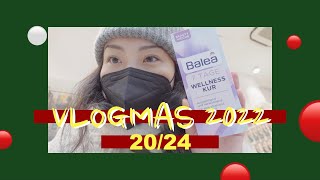 「vlogmas2022」Ep.20 旅行倒计时！和我一起去DM超市买买逛逛