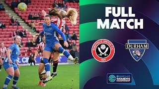 Full Match: Sheffield United v Durham | Barclays Women's Championship 24/25