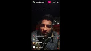 Karan Aujla Latest Instagram Live