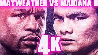 Floyd Mayweather Jr vs Marcos Maidana II (Highlights) 4K