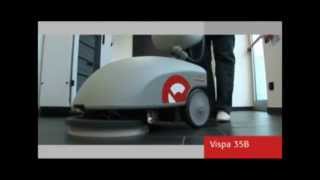 Floor Cleaning Maintenance Scrubbing Machine - Vispa 35B