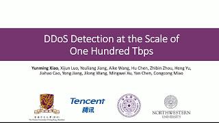 NSDI '26 - DDoS Detection at the Scale of One Hundred Tbps