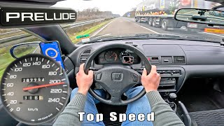 26 Year old Honda Prelude PUSHED to its LIMIT on Autobahn