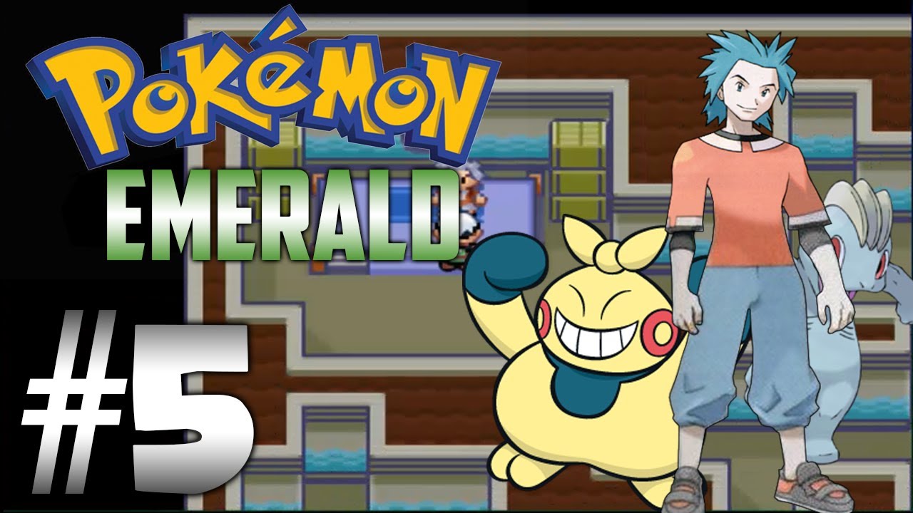 Pokemon Emerald Walkthrough | Part 5: Gym Leader Brawly Battle - YouTube