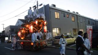 2014大阪市だんじり祭り生野区巽神社本宮　西足代（平成26年7月15日）