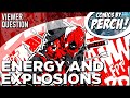 Building and exploding: comic impact