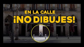 EN LA CALLE ¡NO DIBUJES!  | Juan Linares | Dibujo Urbano | Acuarela