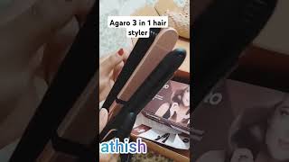 Agaro 3 in 1 hair styler😍#agaro #trendingshorts #viralvideo #hairstraighteningathome