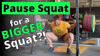 Do This for a BIGGER Squat! | How to Pause Squat (and Why!)