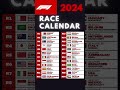 formula 1 full race calendar 2024 only 55 days to go f1 f12024 grandprix