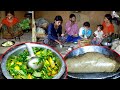 dharme family cooking ||  village vegetable curry and rice in the village || rural Nepal  ||