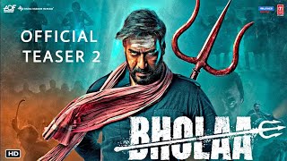 BHOLAA Official teaser : Announcement | Ajay devgan | Tabu | Bhola teaser 2 | Bholaa movie trailer