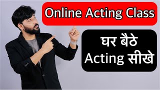 Online Acting Class | Learn from home | Lets Act | Vinay Shakya