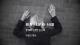 2025.2.16 성남시태평동큰기쁨교회 주일행복예배 설교