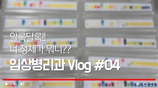 [임상병리과 Vlog]  알록달록🌈  너 정체가 뭐니?