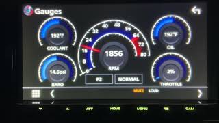 Digital gauges thru Kenwood