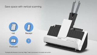 Epson DS-C330 Scanner - Vertical Scanning Feature