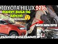 TOYOTA HILUX 2016/MAINIT BUGA NG AIRCON.panourin kung paanu!!!