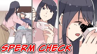 Tested my boyfriend's sperm [Manga Dub]