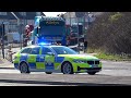 Police escort huge 600 tonnes abnormal load through Portslade to Ninfield