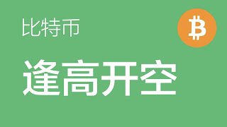 10.10 比特币行情分析：比特币已开空单底仓，若反弹到趋势线附近加仓空，继续看下跌（比特币合约交易） 军长