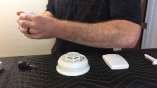 Changing batteries on HONEYWELL alarm devices