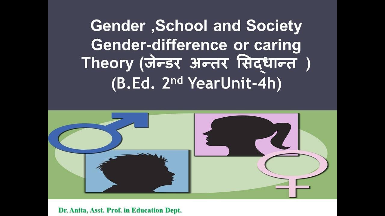 Gender ,School And Society Gender Difference Theory (जेन्डर अन्तर ...