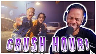 Reacting to Crush Rush Hour Feat j hope of BTS MV