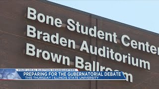 WMBD, partners prep for Thursday’s gubernatorial debate