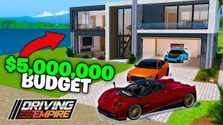 $5,000,000 Budget Challenge In ROBLOX Driving Empire!