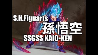 [開玩] SHF 超藍界王拳 孫悟空 S.H.Figuarts SSGSS SON GOKU KAIO-KEN